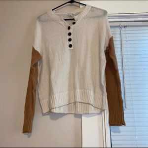 American Eagle henley sweater- xs